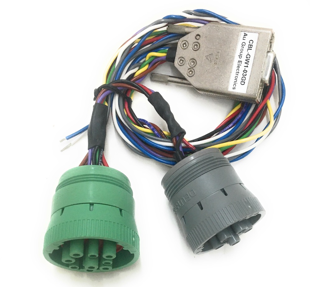 Dual SAE J-Bus (J1939/J1708/J1587) Cable with DB9 Female Connector for GW1