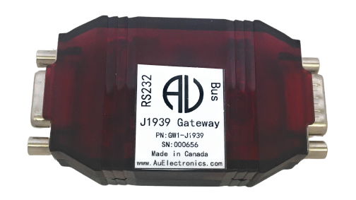 Au SAE J1939, J1708, OBD-2 CAN Bus Gateway (GW1)